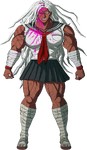 Danganronpa Sakura Ogami Fullbody Sprite (Mobile) (10)