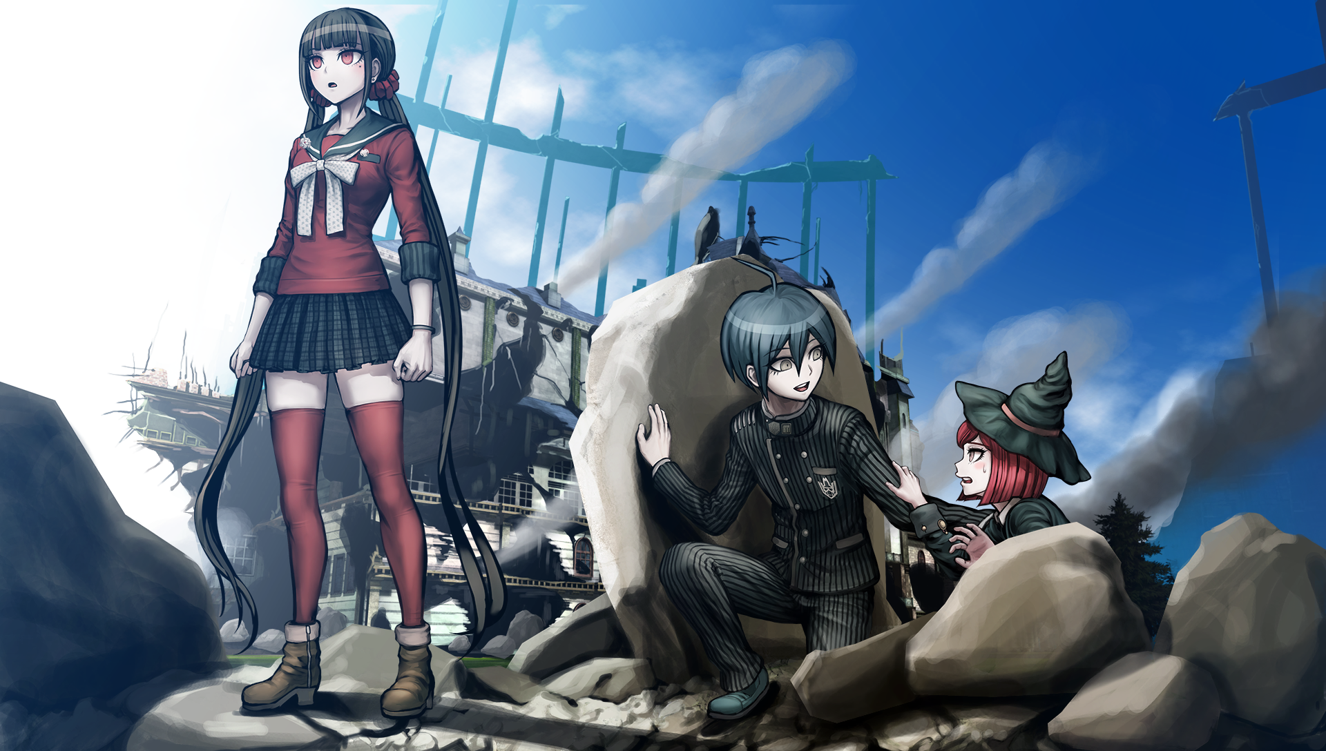 Featured image of post Jacket Kaito X Maki / Kaito and maki were hanging out in kaito's dorm room before monokuma's night time announcement.