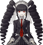 Danganronpa 1 Celestia Ludenberg Halfbody Sprite (Mobile) (14)