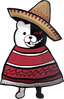 Danganronpa 2 Hidden Monokuma Fullbody Sprite (PSP) (3)