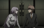 Kirigiri hold on Naegi