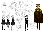 Danganronpa: Trigger Happy Havoc early design sketches[2]