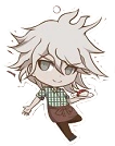 Danganronpa 1.2 Reload x Sweets Paradise Keychain Nagito Komaeda