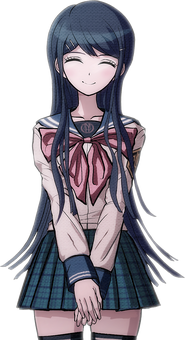 Danganronpa V3 Tsumugi Shirogane Halfbody Sprite (Sayaka Maizono) (1)