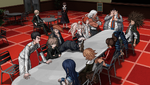 Danganronpa 1 CG - Cafeteria Meeting (Chapter 1)