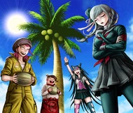 Danganronpa 2 CG - Replica Sword Event