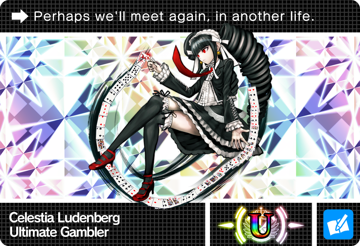 Ultimate Talent Development Plan Celestia Ludenberg Danganronpa Wiki Fandom