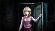 Danganronpa V3 CG - Kaede Akamatsu exiting the locker (1)