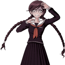 Toko Fukawa Sprite Gallery Danganronpa Wiki Fandom Yuno trailed after him, holding junko close to his body, making sure her nose and mouth were covered so she couldn't breathe the air. toko fukawa sprite gallery