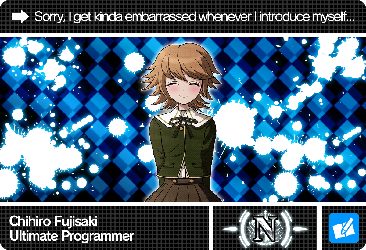 Ultimate Talent Development Plan Chihiro Fujisaki Danganronpa Wiki Fandom