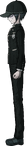 Danganronpa V3 Shuichi Saihara Fullbody Sprite (Debate Scrum) (1)