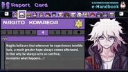 Nagito Komaeda's Report Card Page 4