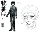 Danganronpa V3 early design sketches[2]