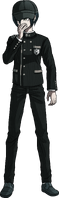 Danganronpa V3 Shuichi Saihara Fullbody Sprite (Hat) (22)