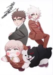 Бонусный рисунок Danganronpa 3 - Сторона: Отчаяние[5]