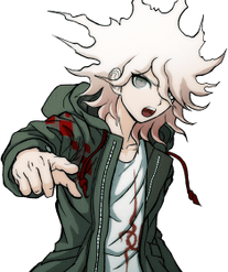 Danganronpa 2 Nagito Komaeda Halfbody Sprite (PSP) (9)