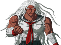 Danganronpa 1 Sakura Ogami Halfbody Sprite (Mobile) (5)