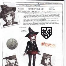 Himiko Yumeno Image Gallery Danganronpa Wiki Fandom I would've made the blood pink because of danganronpa, but i couldn't figure out how to change the colour. himiko yumeno image gallery
