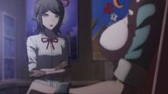 Mukuro noticed that Chisa Yukizome wasn't being effected by the brainwashing video.