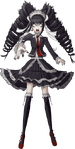 Danganronpa 1 Celestia Ludenberg Fullbody Sprite (PSP) (11)