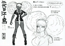 junko dangan ronpa concept art