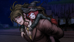Carrying an exhausted Himiko