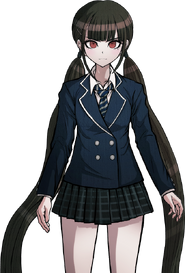 Danganronpa V3 Maki Harukawa Halfbody Sprite (High School Uniform) (1)