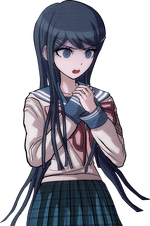 Danganronpa 1 Sayaka Maizono Halfbody Sprite (Mobile) (5)