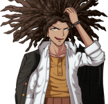 Danganronpa 1 Yasuhiro Hagakure Halfbody Sprite (PSP) (4)