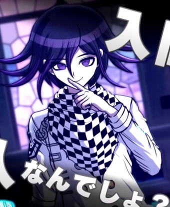 Kokichi Oma Danganronpa Wiki Fandom The following sprites appear in the files for bonus mode and are used as placeholders in order to keep kokichi's sprite count the same as the main game. kokichi oma danganronpa wiki fandom