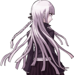 Danganronpa 1 Kyoko Kirigiri Halfbody Sprite (Mobile) (18)