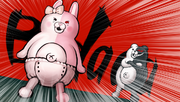 Danganronpa 2 CG - Monokuma fighting Usami (4)