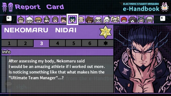 Nekomaru Nidai's Report Card Page 3