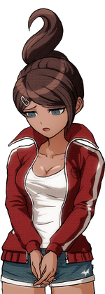 Danganronpa 1 Aoi Asahina Halfbody Sprite (Mobile) (14)