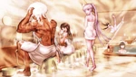 Danganronpa 1 CG - Man'southward Fantasy Bath Scene