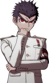 Danganronpa 1 Kiyotaka Ishimaru Halfbody Sprite (PSP) (15)