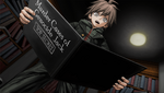 Makoto reading the Genocide Jack case file (English)