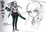 Danganronpa 3 Despair Arc design sketches[5]