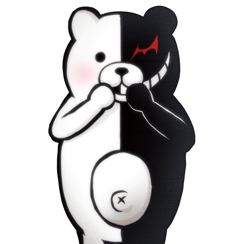 Monokuma Danganronpa Freetoedit - Monokuma Png,Monokuma Png - free transparent p