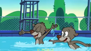 Otter Boys Swimming