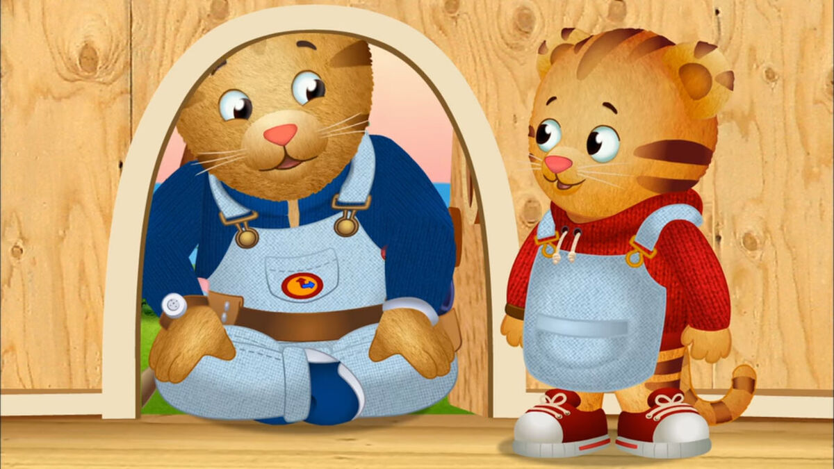 Daniel is Big Enough to Help Dad | Daniel Tiger's Neighborhood