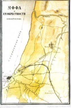 Jafaa-&-Sarona-Russian-map 1903