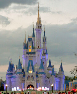 Magic Kingdom castle