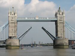 Tower Bridge open