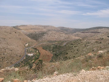 מנופי נחל שילה