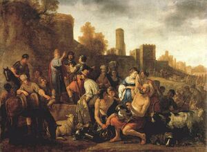 Moeyaert, Claes Cornelisz - Moses Ordering the Slaughter of the Midianitic - 1650