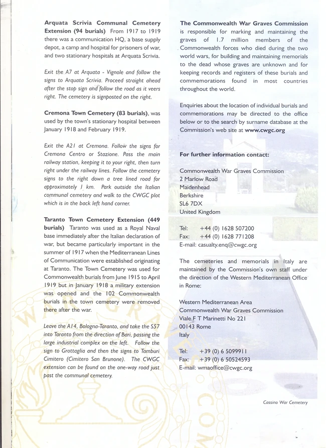 Commonwealth cementary 5