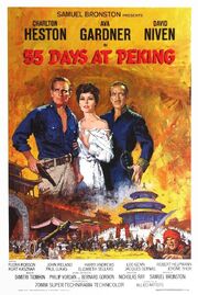 55 days at peking poster