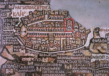 Madaba map Nea