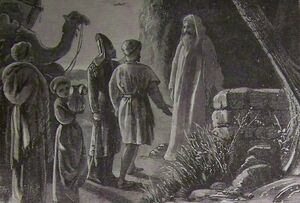 Holman Balaam Receiving Balaks Messengers